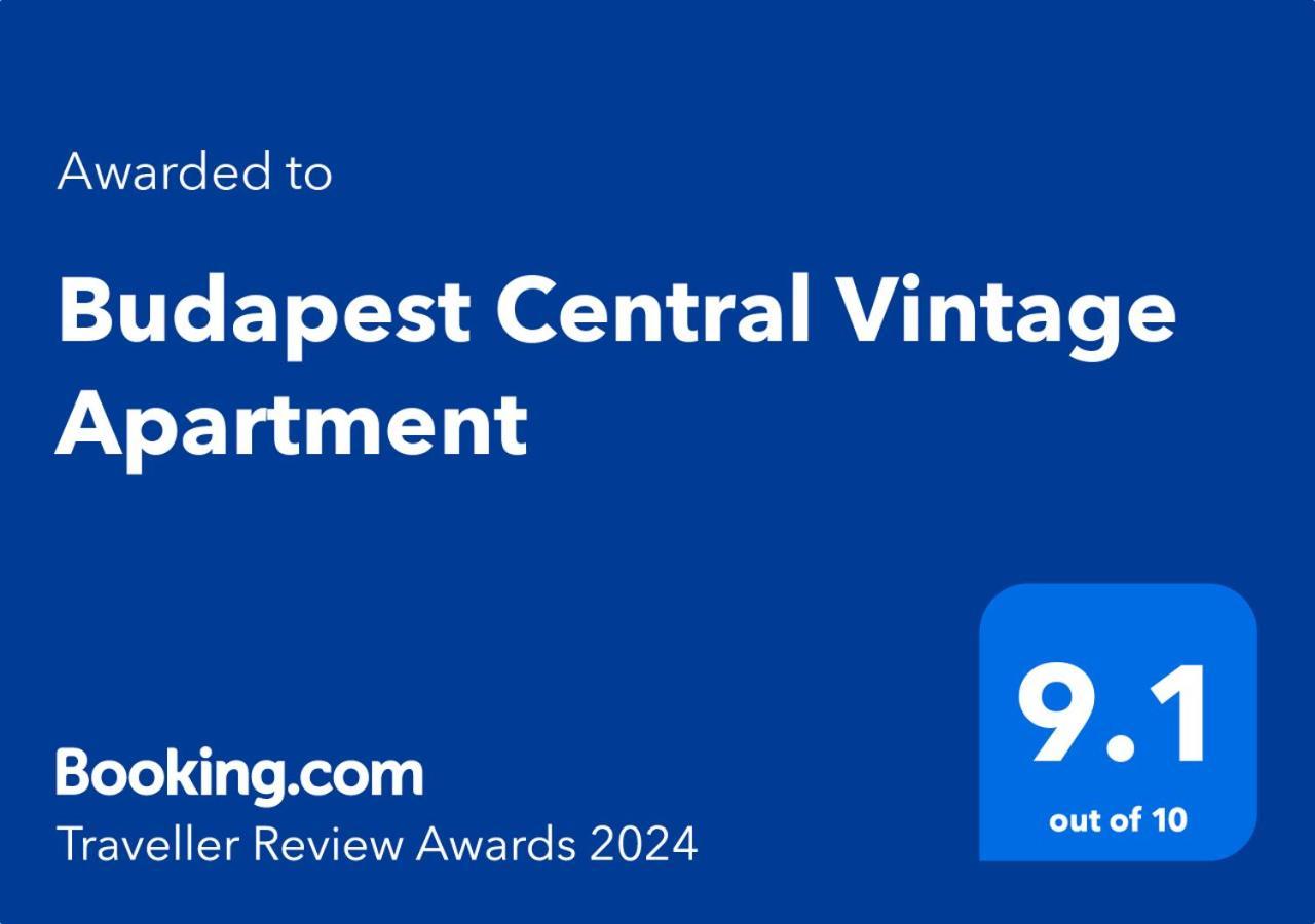 Budapest Central Vintage Apartment エクステリア 写真
